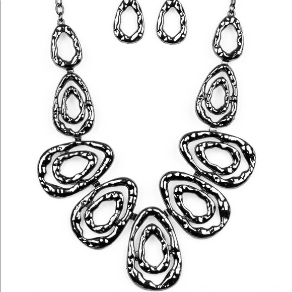 Gunmetal necklace